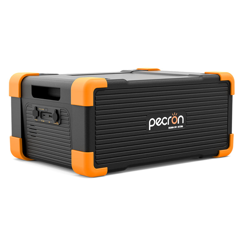 PECRON EB3000-24V 3072Wh Expansion Battery for E2000LFP